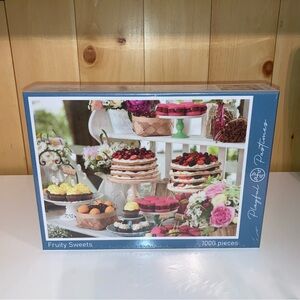 1000 Piece Fruity Sweets Jigsaw Puzzle, Playful Pastimes
